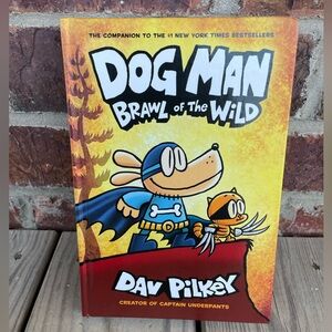 Dog Man Brawl Of The Wild Hardcover Kid’s Book Dav Pilkey